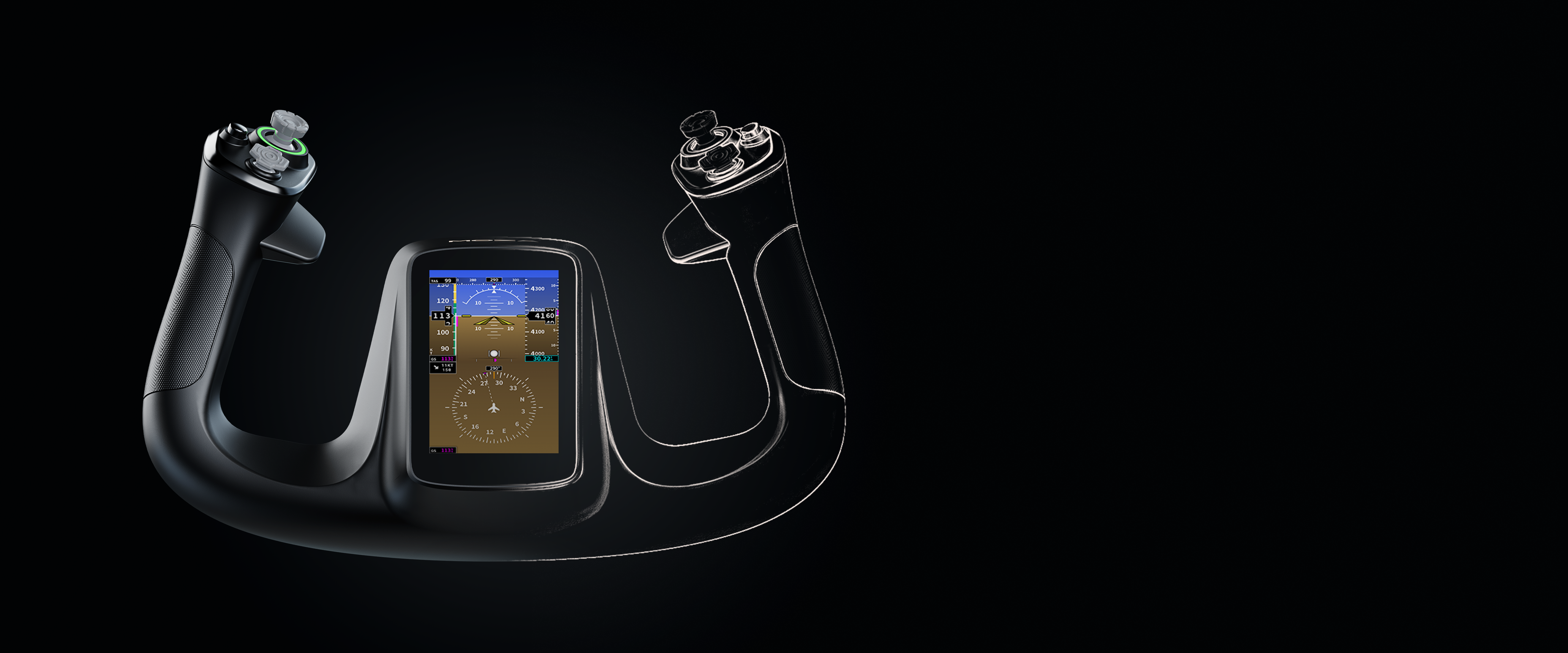 Moza MFY Pro Yoke - shape of yoke